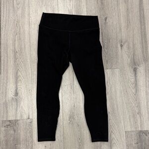 Fabletics Kids Black Leggings